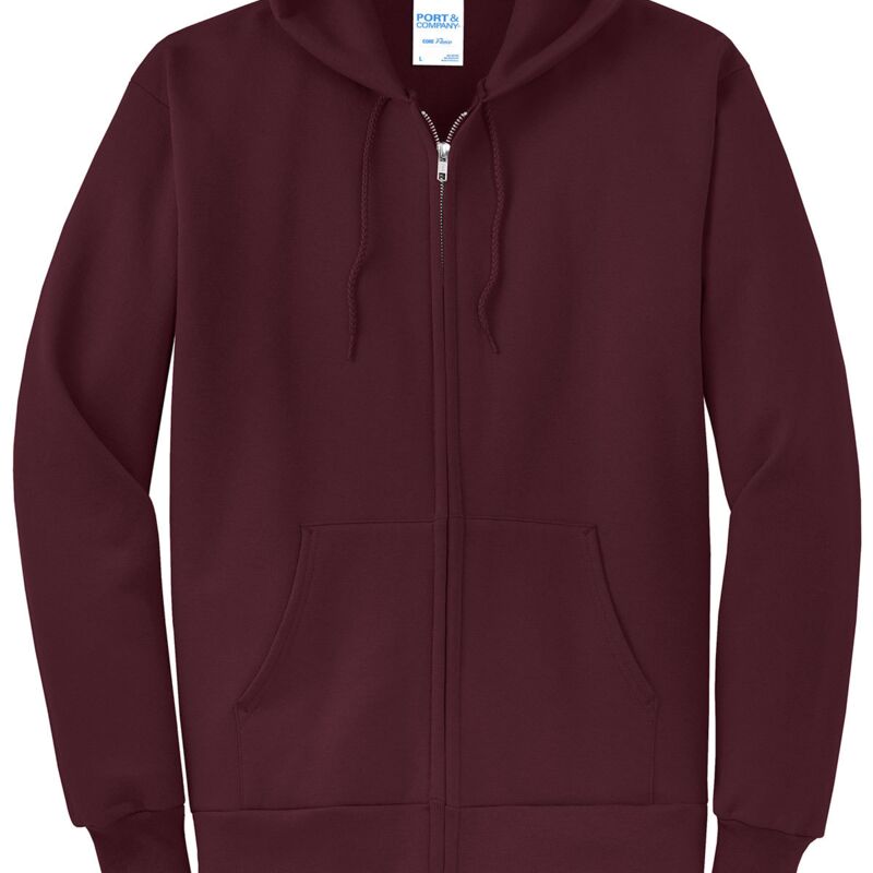 Core Fleece Full Zip Hooded Sweatshirt Thumbnail